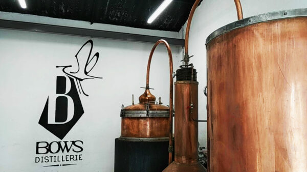 L'alambic de la distillerie BOWS