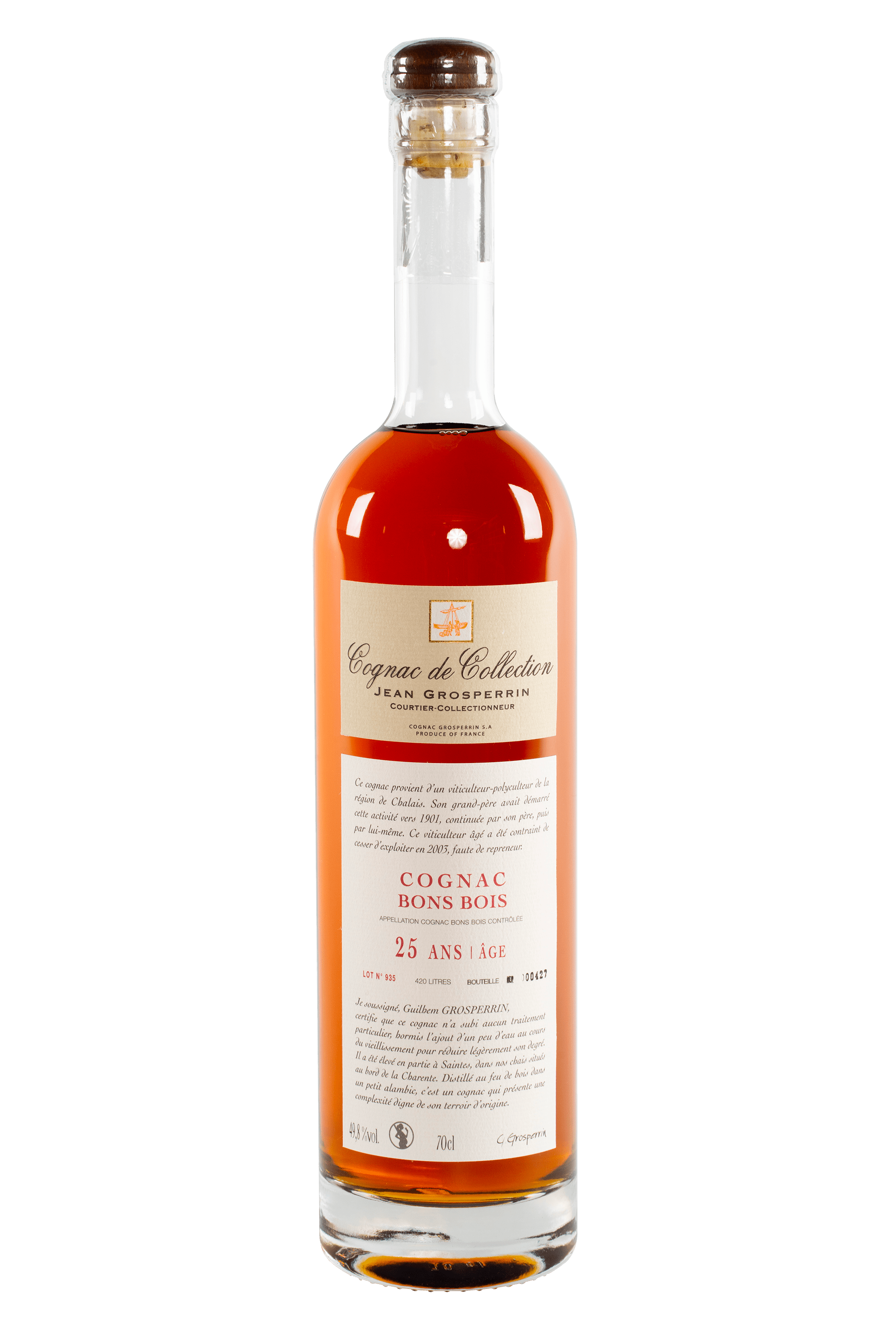 Cognac Grosperrin Bons Bois 25ans