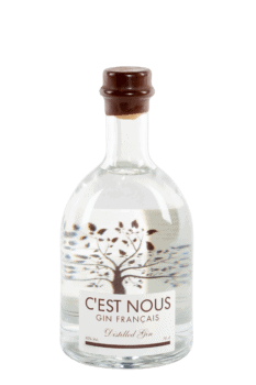 Bouteille de Gin Français de la distillerie C'est nous !