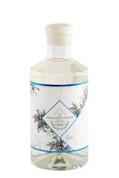 Bouteille de gin français bio de la distillerie du Sonneur