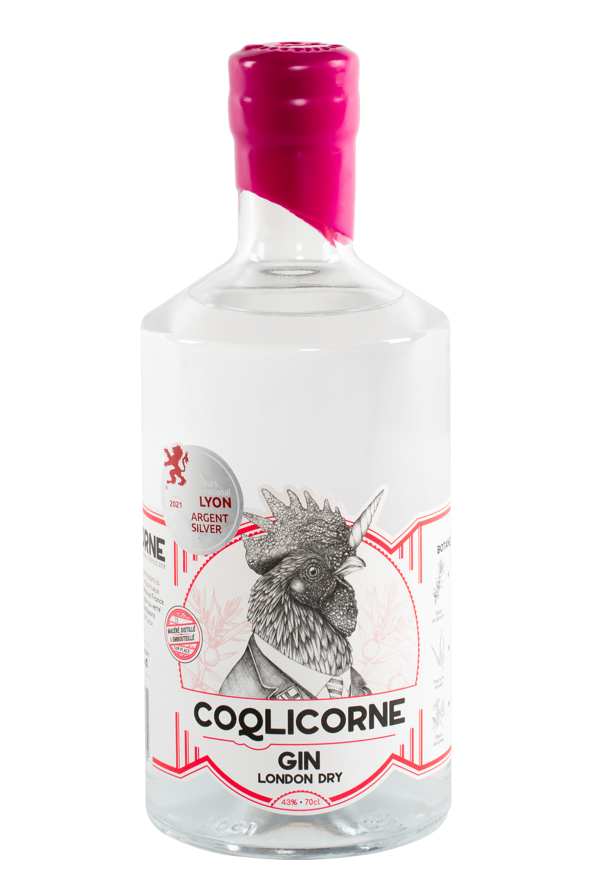 Le London Dry, le classique de la distillerie Coqlicorne