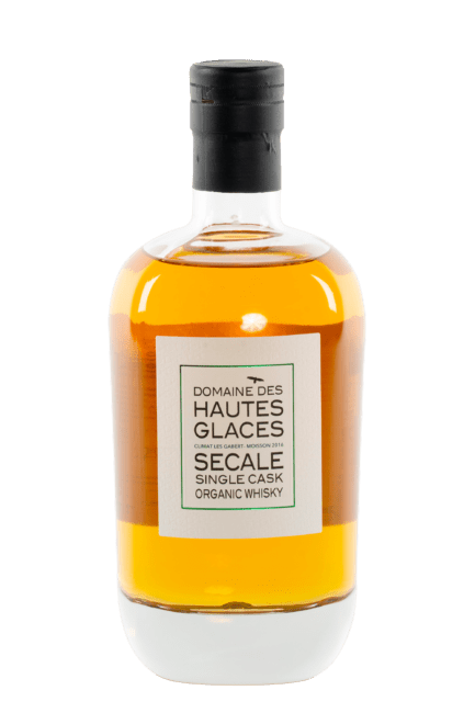 Bouteille de whisky français Sécale de la distillerie du domaine des hautes glaces