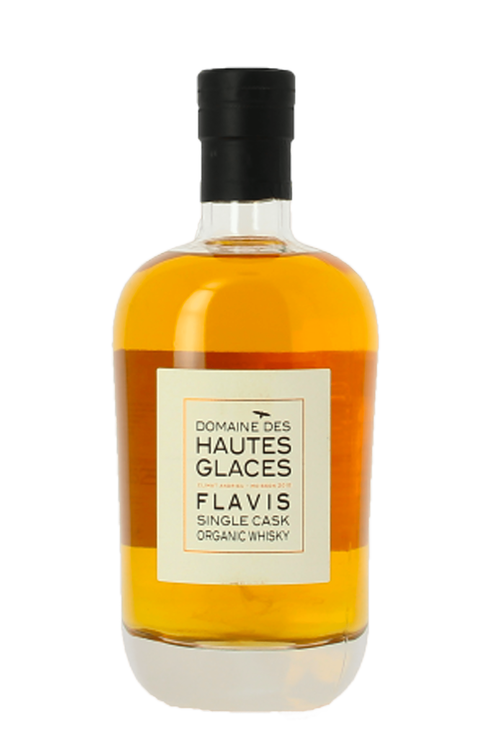 Bouteille de whisky français Flavis du Domaine des hautes glaces