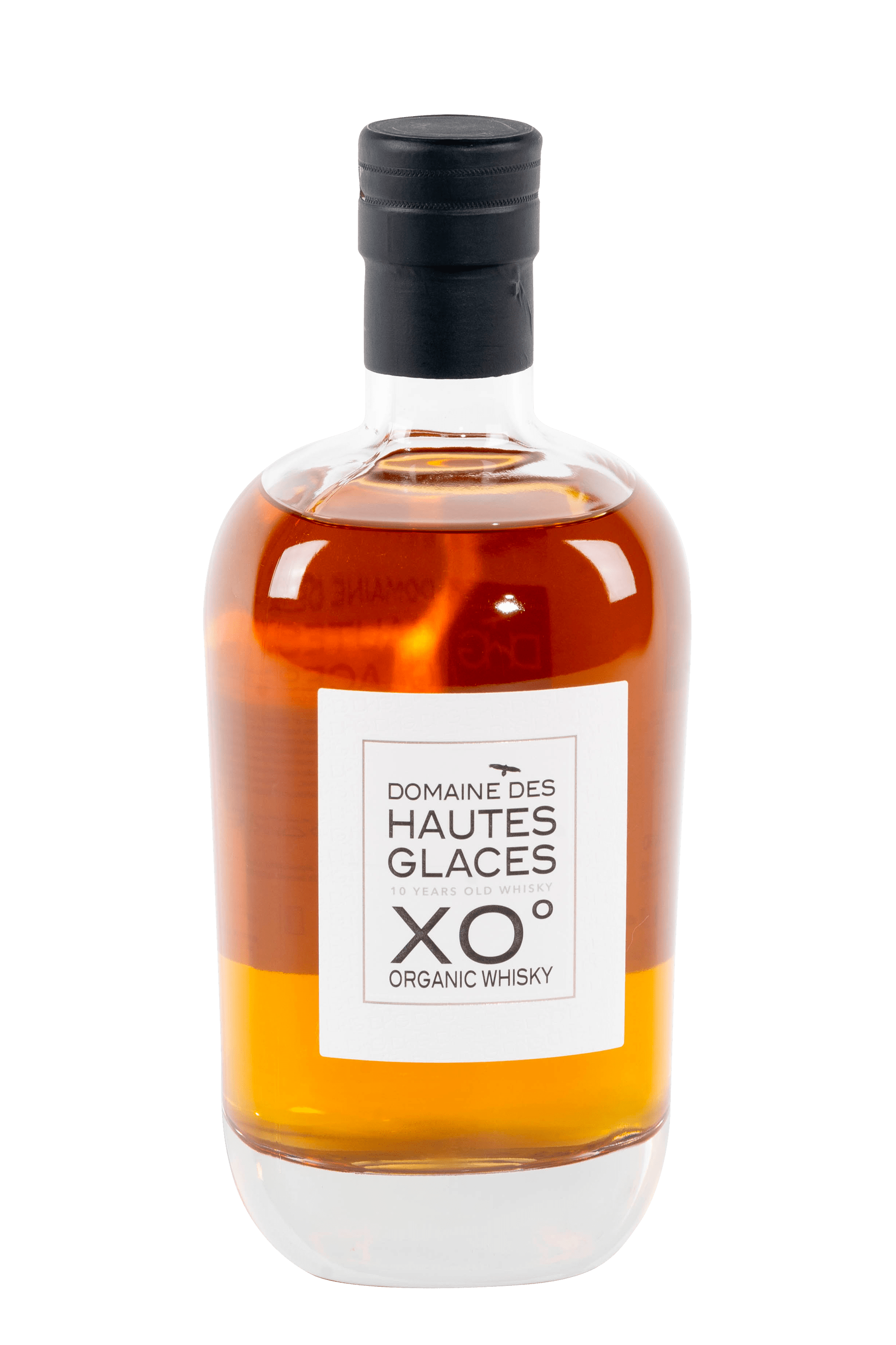 Bouteille de whisky X0° - 10 ans - Domaine des Hautes Glaces