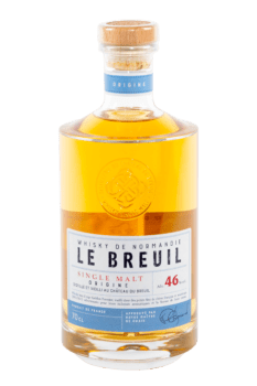 Bouteille Whisky Le Breuil – Origine. Whisky français de Normandie