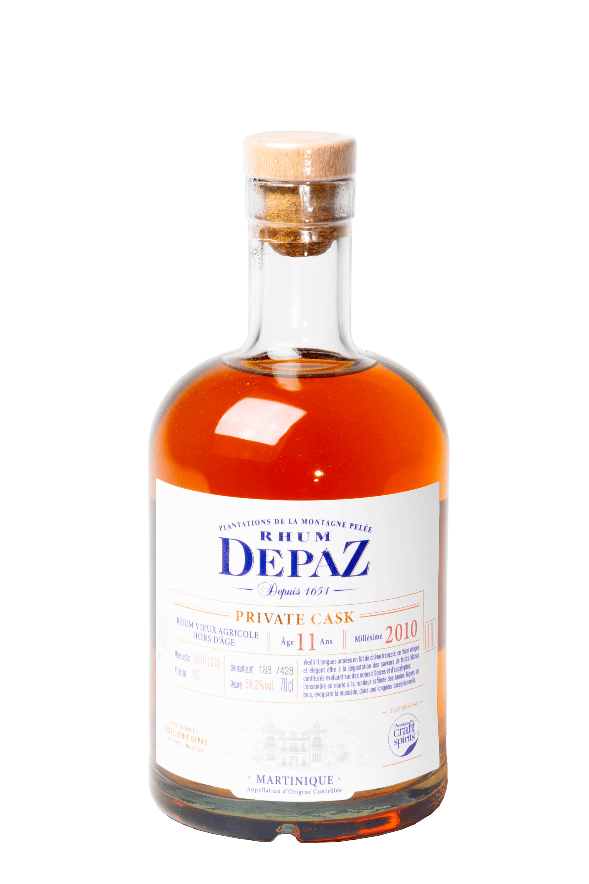 Rhum Vieux Private Cask Depaz