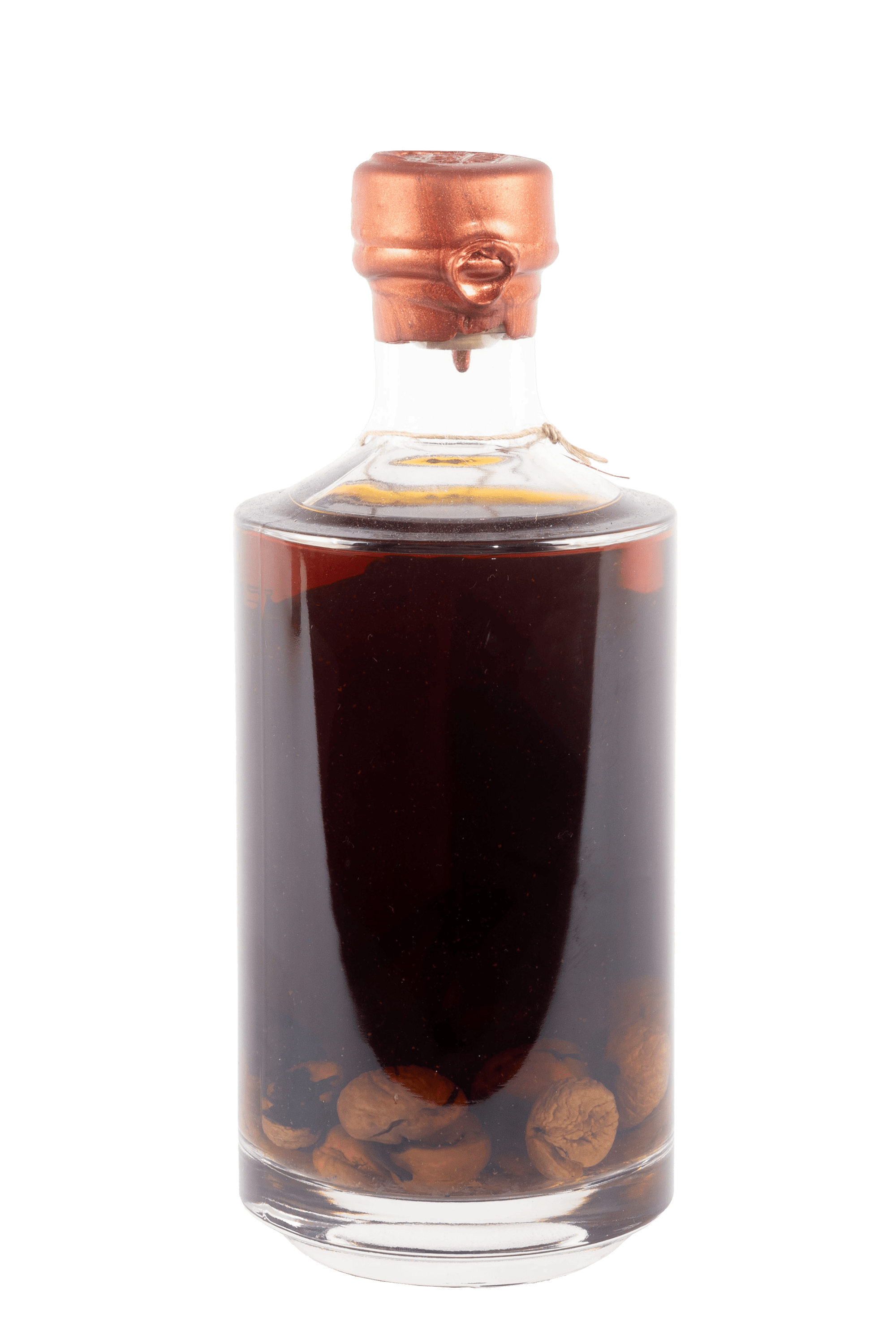 Bouteille de rhum arrangé châtaigne - vanille de la distillerie Franc-Tireur